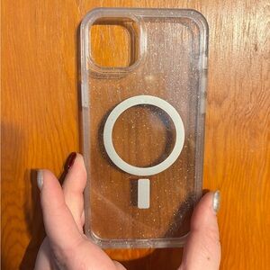 Clear Sparkle iphonee 15 plus Otterbox